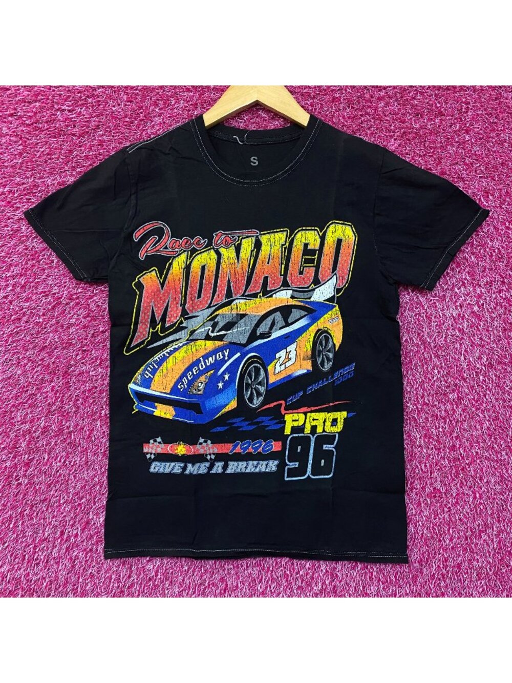 Race to Monaco Pro 96 Cup Challenge 1000 Racing Car Tee Small